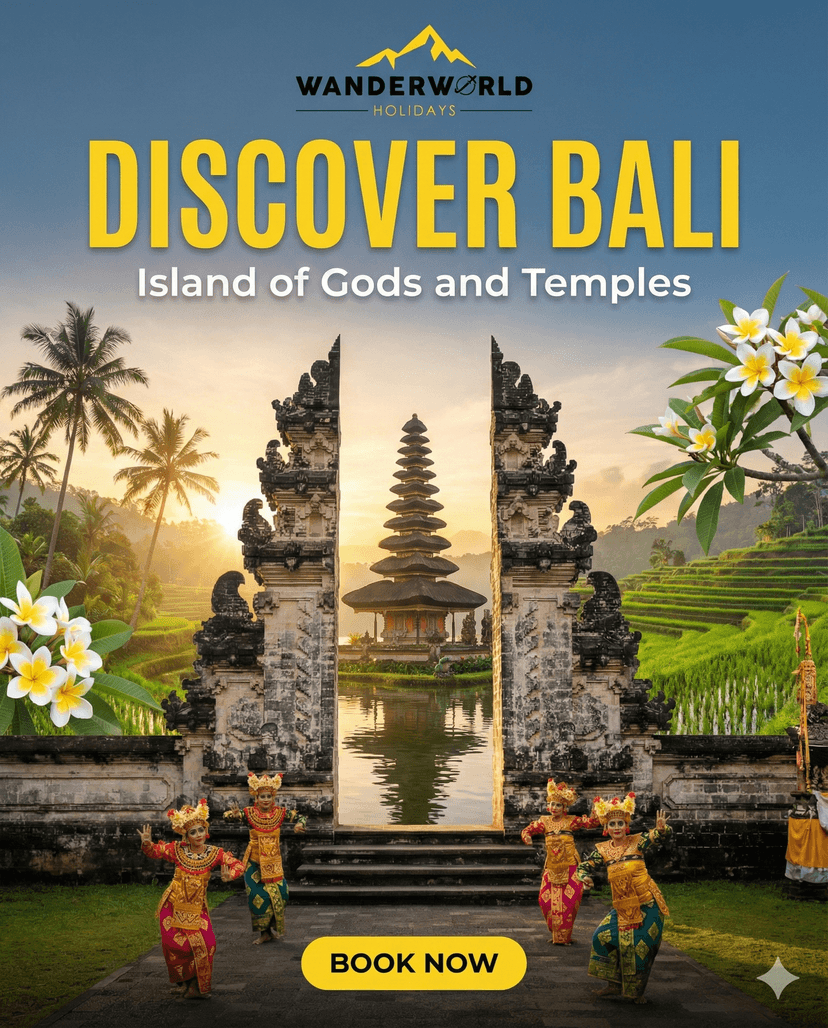 Bali international holiday package from Mumbai