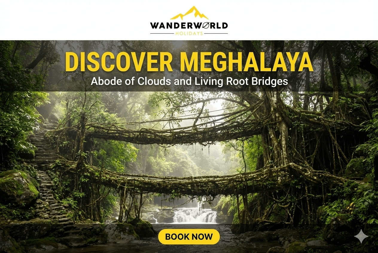 Meghalaya tour package from Mumbai - WanderWorld Holidays